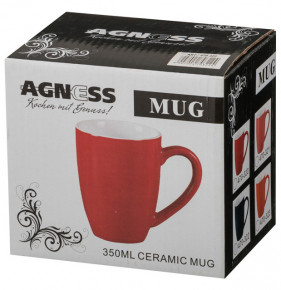 Кружка 350 мл  Agness "Mug /Оранжевая" / 228652