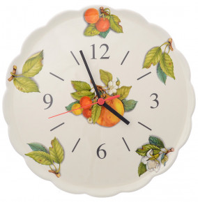 Часы настенные 29,5 см  Artigianato Ceramico by Caroline "Artigianato ceramico /Груша" / 243535