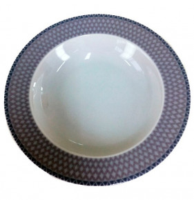 Набор тарелок 22 см 6 шт глубокие  Thun "Сапфир /Нежность" / 244780