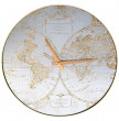 Часы настенные 45 х 45 х 5,5 см кварцевые  LEFARD &quot;Карта мира&quot; / 186069