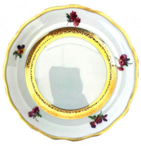 Набор тарелок 17 см 6 шт  Epiag "Аляска /Цветы /Золотая лента /2714 /СК" / 163905