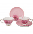 Набор чайных пар 200 мл 2 шт  LEFARD &quot;Розовый цветок&quot; / 189661