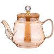 Набор чайников agness amber 630/1500 мл цвет:янтарный / 277243