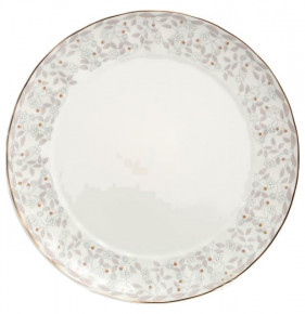 Набор тарелок 19 см 6 шт  Royal Classics "Вивьен /Мелкие цветочные веточки /золото" / 140018