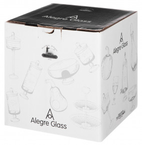 Конфетница 20 см н/н  Alegre Glass "Sencam" / 289047