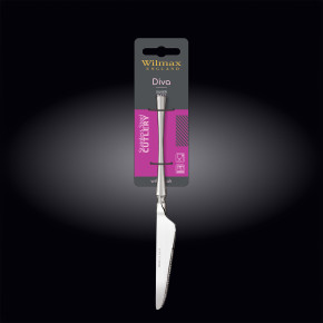 Столовый прибор 1 предмет Нож для стейка 22,5 см  Wilmax "Diva" (блистер) / 261776