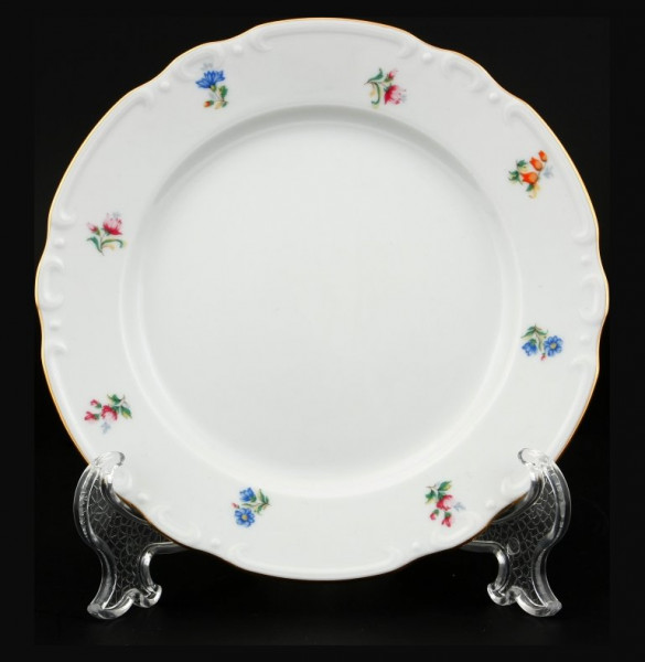 Набор тарелок 18 предметов (19, 23, 24 см)  Thun &quot;Констанция /Мелкие цветы&quot; / 106234