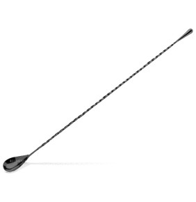 Столовый прибор Ложка барная 40 см черная  Lumian Luxury Bar Tools "Тeardrop"  / 320871