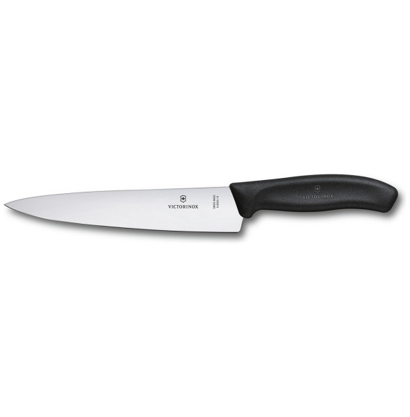 Нож разделочный 19 см черный в блистере  Victorinox &quot;Swiss Classic&quot; / 320280