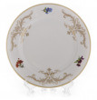 Набор тарелок 19 см 6 шт  Bohemia Porcelan Moritz Zdekauer 1810 s.r.o. &quot;Аннетта /Золотой вензель и Цветы&quot; / 088922