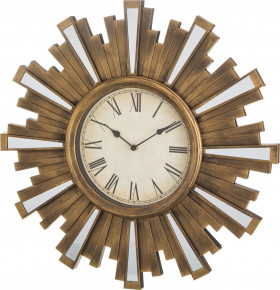 Часы настенные 50 х 50 х 4 см кварцевые бронза  LEFARD "SWISS HOME" / 187884