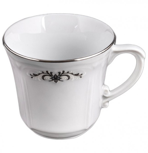Кофейная чашка 100 мл 1 шт  Cmielow &quot;Камелия /Серый орнамент&quot; / 115739