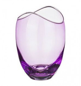 Ваза для цветов 25 см фиолетовая  Crystalex CZ s.r.o. "Gondola" / 094708