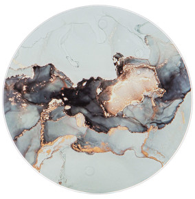 Доска сервировочная 20 см круглая  LEFARD "Marble" / 330209