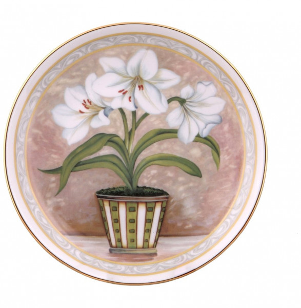 Тарелка декоративная 21 см настенная  Leander &quot;Домашний цветок&quot; 3 / 158853