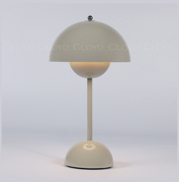 Настольная лампа 1 рожковая  Cloyd &quot;ERMA-B&quot; / выс. 30 см - серый / 347831