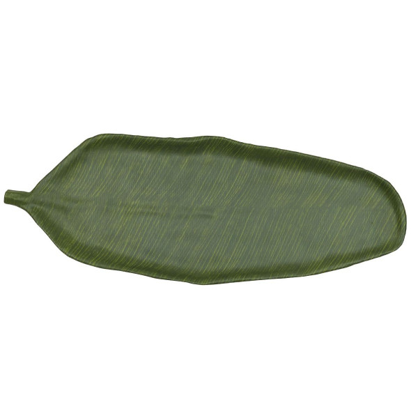 Блюдо-поднос 64,5 х 24 х 3,5 см  P.L. Proff Cuisine &quot;Green Banana Leaf&quot; / 320459