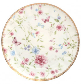 Набор тарелок 19 см 6 шт  Royal Classics "Цветы и бабочка" / 140020