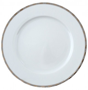Набор тарелок 25 см 6 шт  Thun "Опал /Платиновые пластинки" / 056495