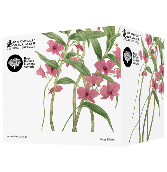 Кружка 350 мл  Maxwell &amp; Williams &quot;Орхидея розовая&quot; (подарочная упаковка) / 336279