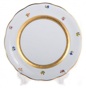 Набор тарелок 25 см 6 шт  Epiag "Аляска /Золотая лента /Мелкие цветы /3052" / 146611