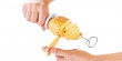 Нож для нарезки картофеля спиралью 21 см (4 шпажки)  Tescoma &quot;PRESTO&quot; / 146304