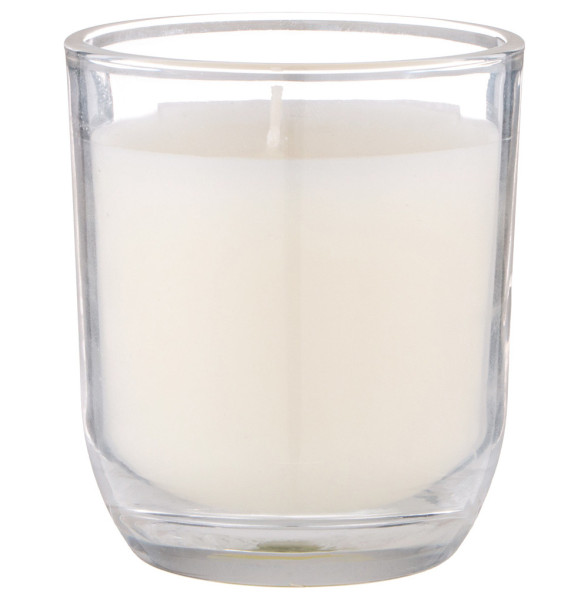 Свеча ароматизированная в стакане 7,5 х 8,5 см  LEFARD &quot;Llime bergamot &amp; basil&quot; / 348311