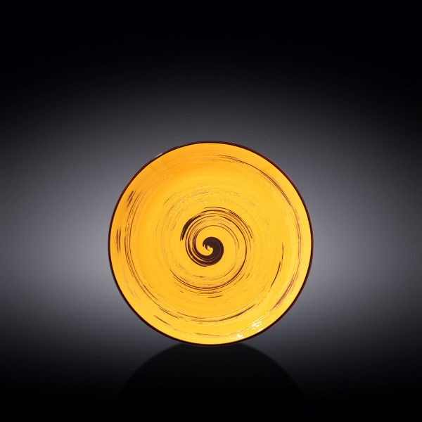 Тарелка 18 см жёлтая  Wilmax &quot;Spiral&quot; / 261598