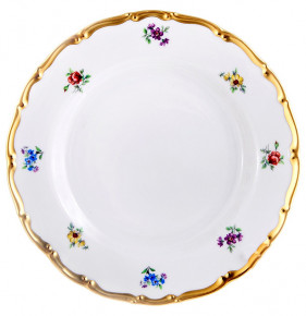 Набор тарелок 19 см 6 шт  Bohemia Porcelan Moritz Zdekauer 1810 s.r.o. "Анжелика 845 /Мелкие цветы" / 122564