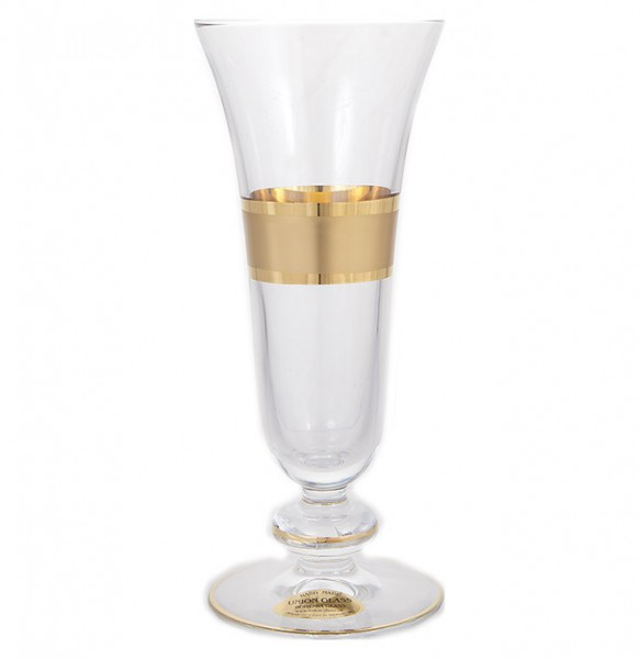 Бокалы для шампанского 6 шт  UNION GLASS &quot;Матовая полоса /золото&quot; / 147421