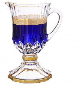 Кувшин для сока 1,2 л н/н  UNION GLASS "Адажио /Цветочный узор /Синий" / 246668