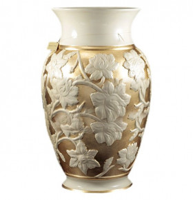 Ваза для цветов 53 см  Ceramiche Millennio snc "Millennio /Цветы на золоте" / 156272