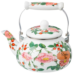 Чайник 2,5 л эмалированный  Agness "Fruit Basket /Rosehip tea" / 313096