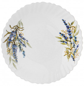 Набор тарелок на 6 персон 19 предметов (25, 20, 15, 23 см) с салатником  Agness "Lavender field" / 278151