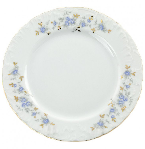 Набор тарелок 19 см 6 шт  Cmielow &quot;Рококо /Голубой цветок&quot; / 111640
