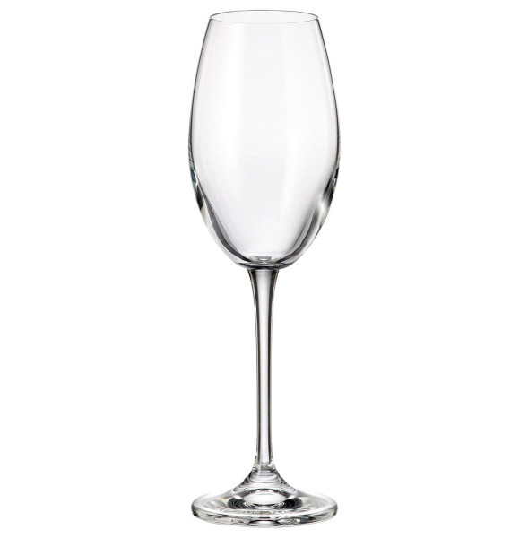 Бокал для белого вина 300 мл 1 шт  Crystalite Bohemia &quot;Иста /Без декора&quot; / 205699
