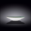 Тарелка 25,5 см глубокая зелёная  Wilmax &quot;Spiral&quot; / 261636