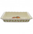 Блюдо для запекания 37 х 21 см прямоугольное  Artigianato Ceramico by Caroline &quot;Artigianato ceramico /Гранат&quot; / 278710