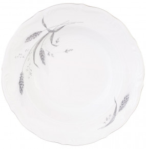 Набор тарелок 22,5 см 6 шт глубокие  Repast "Мария-Тереза /Серебряные колосья" / 212013