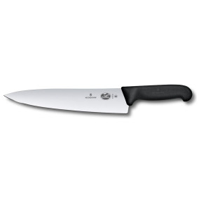 Универсальный нож 19 см  Victorinox "Fibrox" черный / 316289