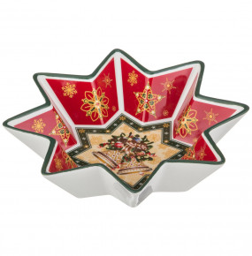 Салатник 17 см Звезда  LEFARD "Christmas Collection /Колокольчики" / 192316
