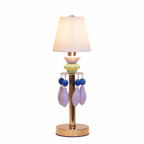 Настольная лампа 1 рожковая  Cloyd "LOTTIE" - цветная керамика / 336438