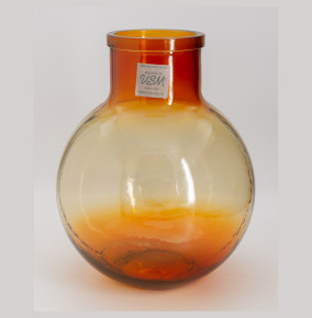 Ваза для цветов 31 см оранжевый градиент  SAN MIGUEL "Aran" (инд.упаковка) / 323133