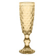 Бокалы для шампанского 150 мл 4 шт янтарные  WD Lifestyle &quot;Dubai&quot; (подарочная упаковка)  / 340908
