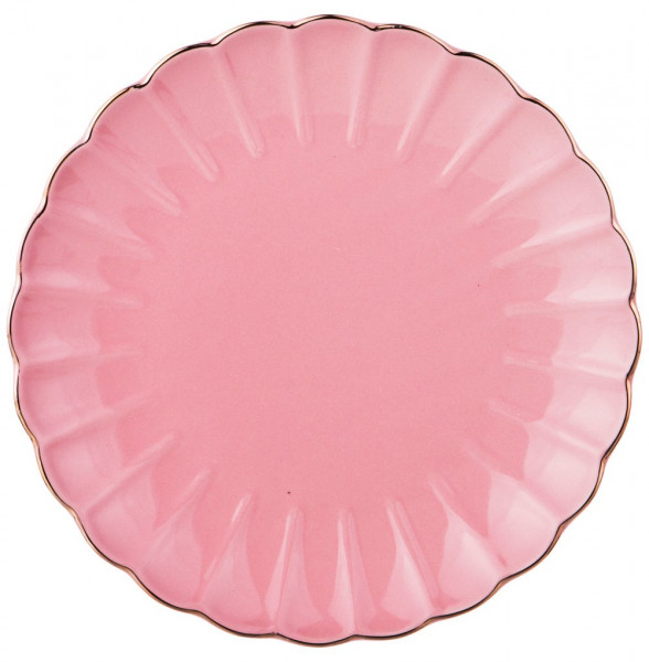 Набор тарелок 21 см 4 шт  LEFARD &quot;Розовый /Золото&quot; / 197385