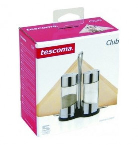 Набор для специй (соль, перец, салфетки) на подставке "Tescoma /CLUB" / 145494