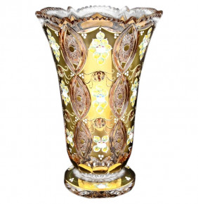 Ваза для цветов 35 см  Sonne Crystal "Хрусталь с золотом" / 067804