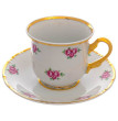 Набор чайных пар 6 шт  Thun &quot;Мария-Луиза /Розовые цветочки&quot; / 281649