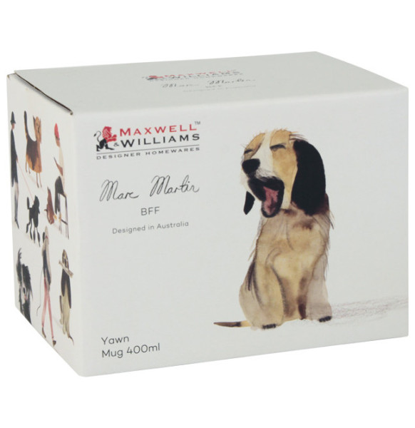 Кружка 400 мл  Maxwell &amp; Williams &quot;Зевающий пёс&quot; (подарочная упаковка) / 291902