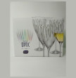 Бокалы для белого вина 250 мл 6 шт  Crystalex CZ s.r.o. &quot;Кейт /Оптика /Жёлтое дно&quot; / 279118